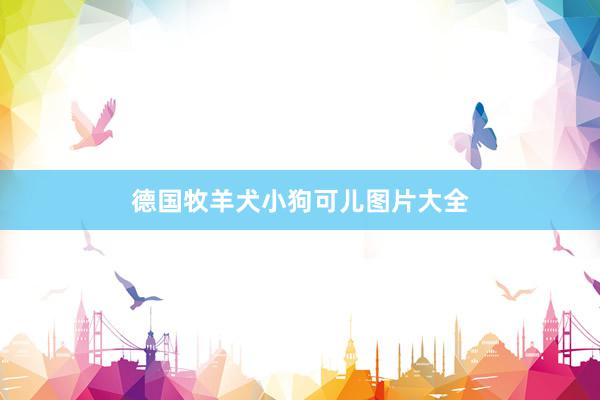 德国牧羊犬小狗可儿图片大全